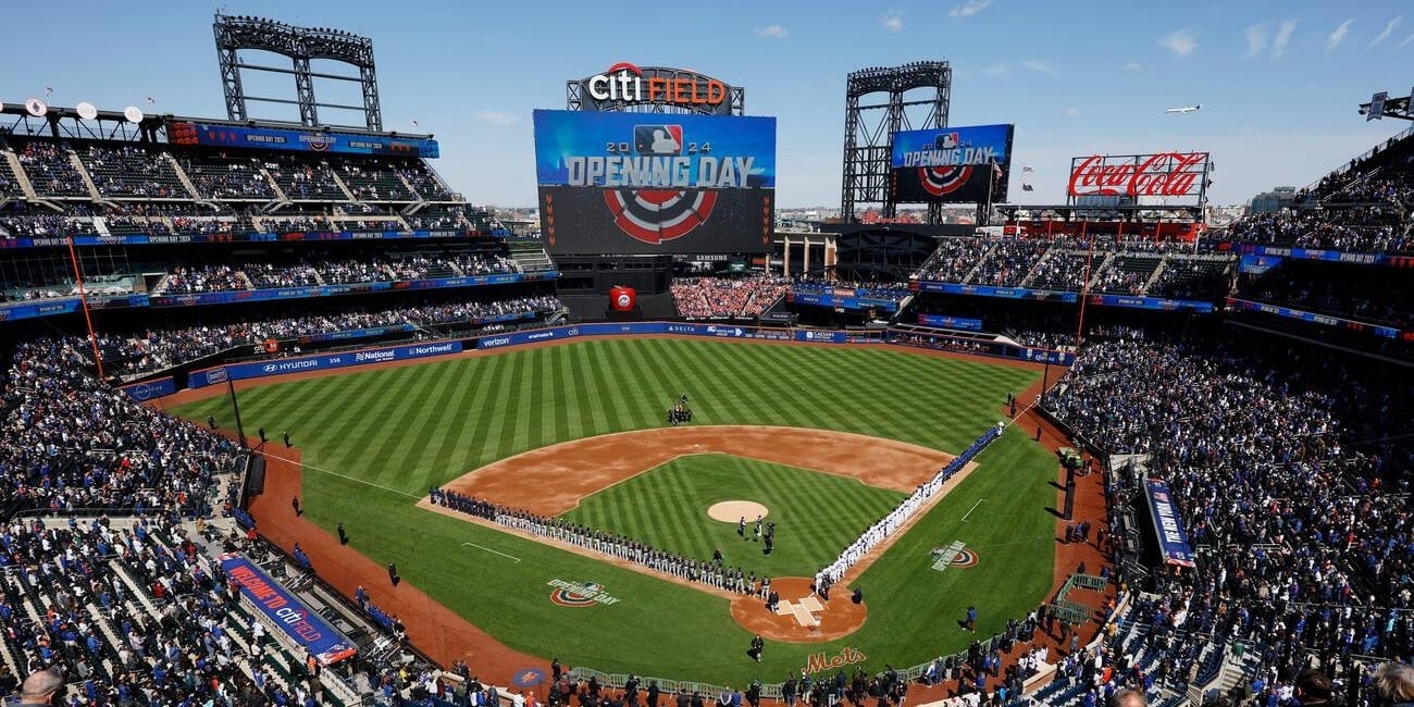 Citi Field in New York Opening Day 2024