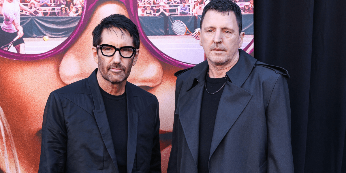 Trent Reznor and Atticus Ross at Challengers premiere