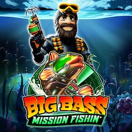 Big Bass Mission Fishin Game Logo