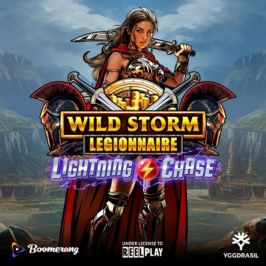 Wild Storm Legionnaire Lightning Chase Game Logo