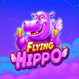 Flying Hippo Game Logo