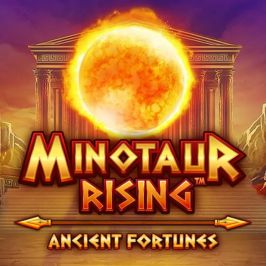 Ancient Fortunes: Minotaur Rising Game Logo