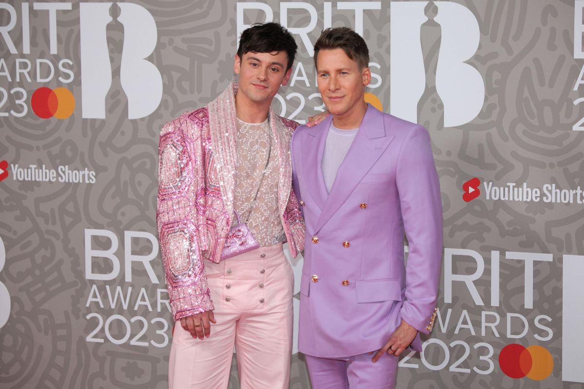 Tom Daley and Dustin Lance Black