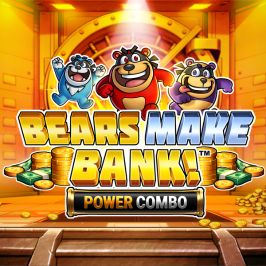 Bears Make Bank! Power Combo Game Logo