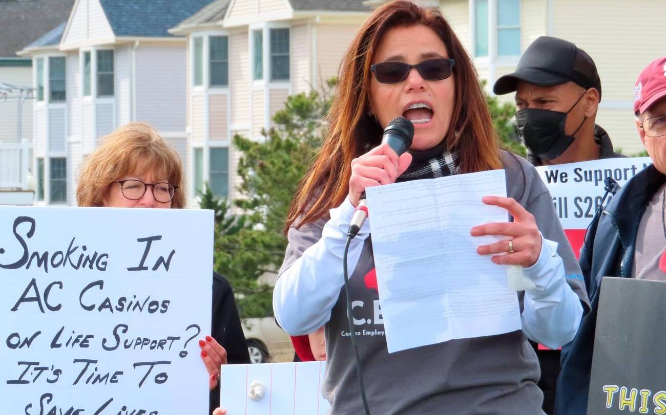 anti-smoking activist Nicole Vitola