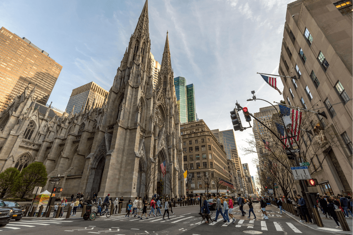 St Patricks Cathedral in New York
