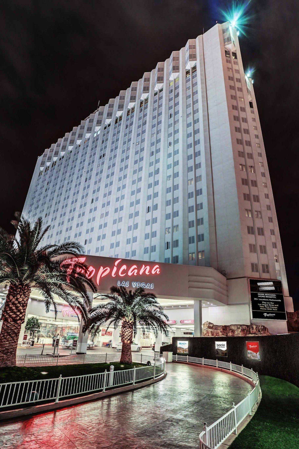 Tropicana casino resort exterior