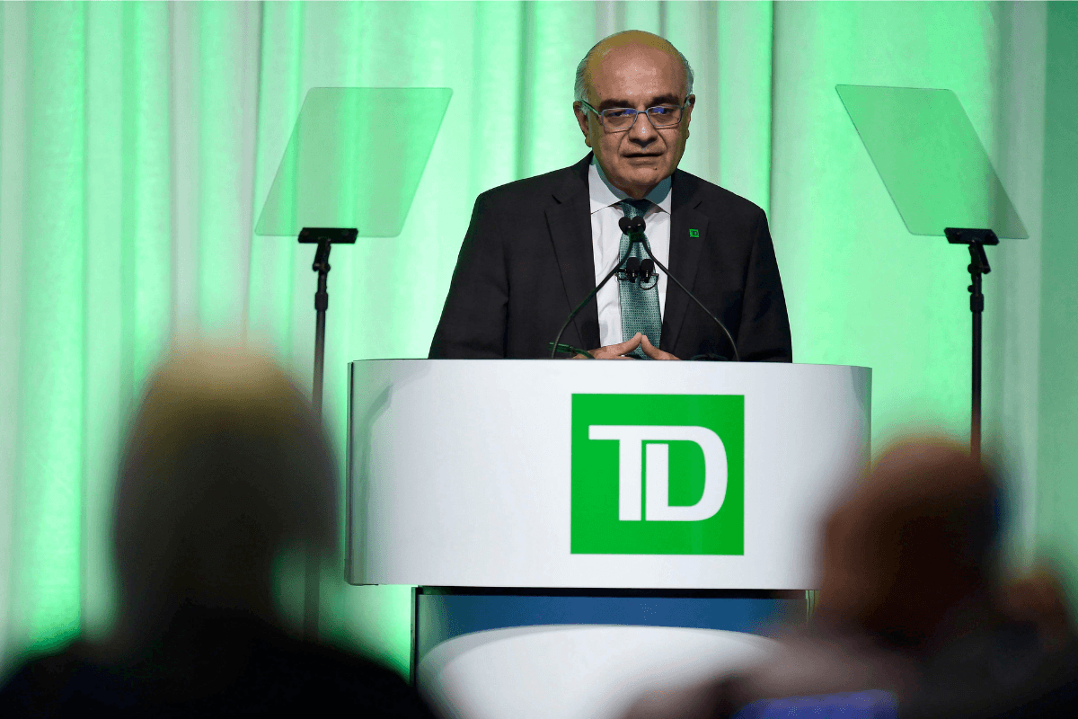 TD Bank Group President and CEO Bharat Masrani