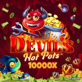 DEVIL'S HOT POTS Game Logo