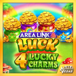 Area Link Luck 4 Lucky Charms Game Logo