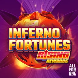 Inferno Fortunes: Rising Rewards Game Logo
