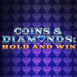 Coins &amp; Diamonds: Hold &amp; Win Game Logo