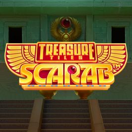 Treasure Tiles Scarab Game Logo