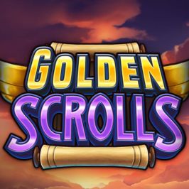 Golden Scrolls Game Logo