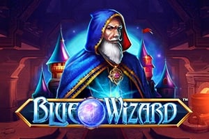 Blue Wizard by Quickspin Game Logo