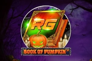 Book of Pumpkin by Retro Gaming Game Logo