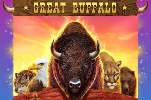 Great Buffalo by Zeusplay Game Logo
