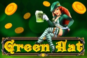 Green Hat by Nazionale Elettronica Game Logo