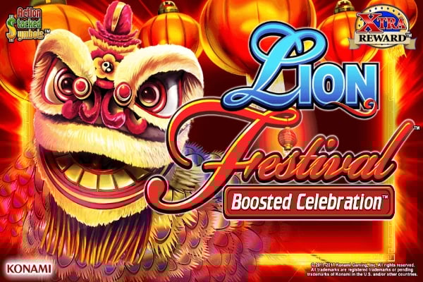 Lion Festival by Konami Game Logo