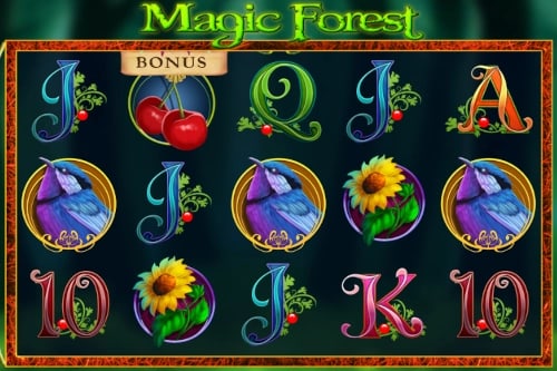 Magic Forest by Big Wave Gaming Game Logo