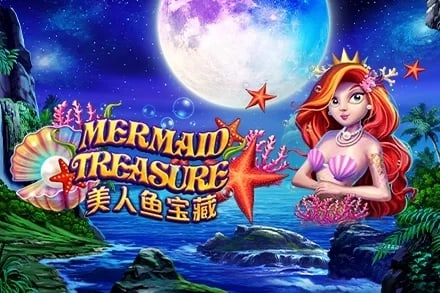 Mermaid Treasure by Eurasian Gaming Game Logo