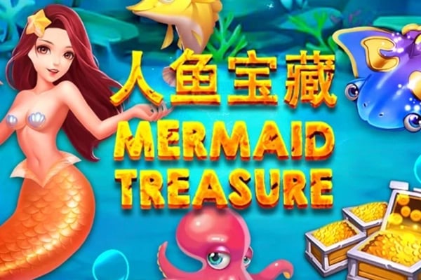Mermaid Treasure Game Logo