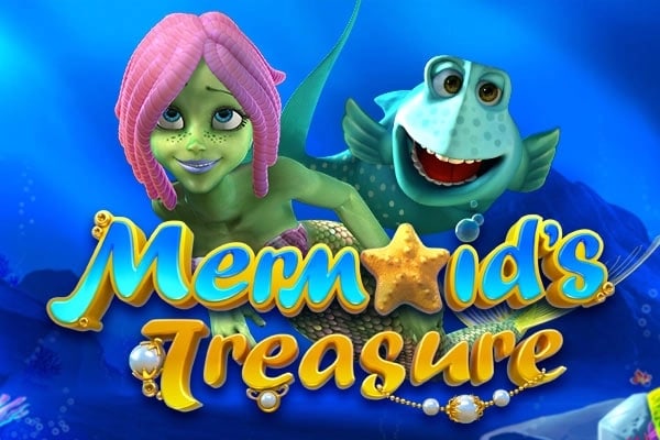 Mermaid's Treasure by Nucleus Gaming Game Logo