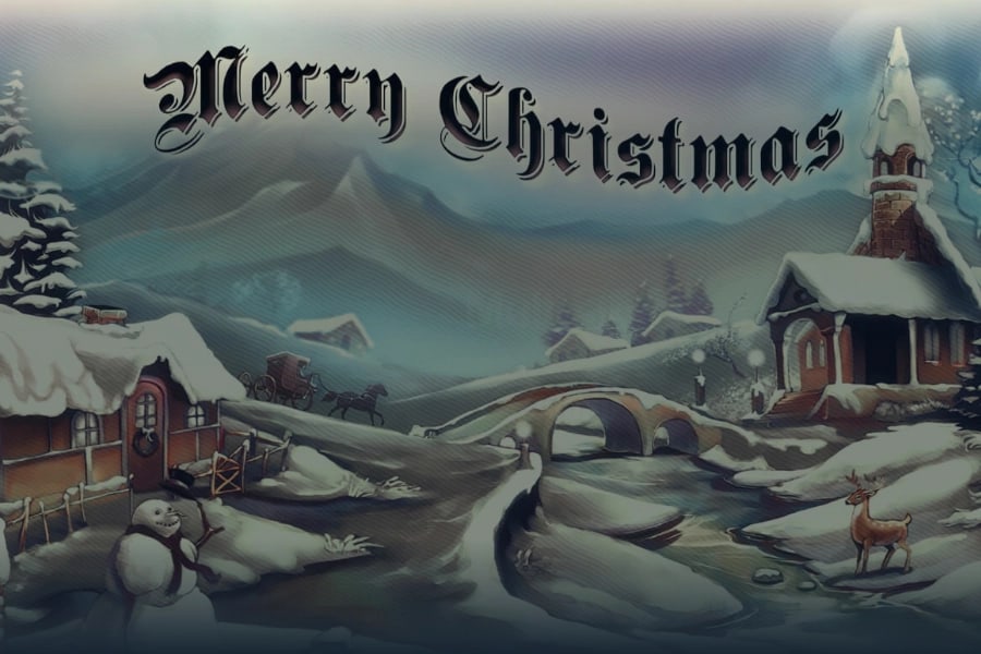 Merry Christmas by Mobilots Game Logo