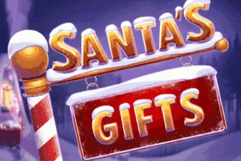 Santa's Gifts by Leap Gaming Game Logo