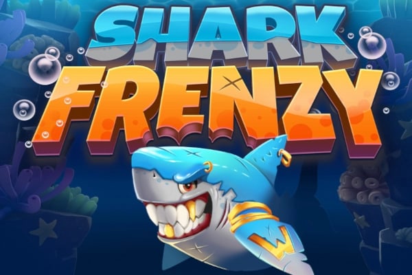 Shark Frenzy Game Logo