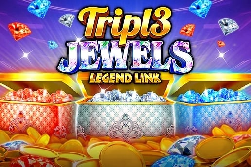Triple Jewels by GMW Game Logo