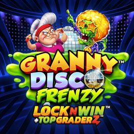 Granny Disco Frenzy Game Logo