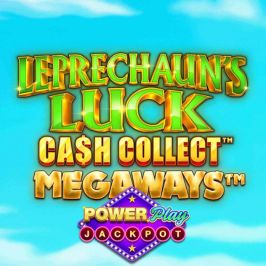 Leprechaun's Luck: Cash Collect: Megaways Powerplay Jackpot Game Logo
