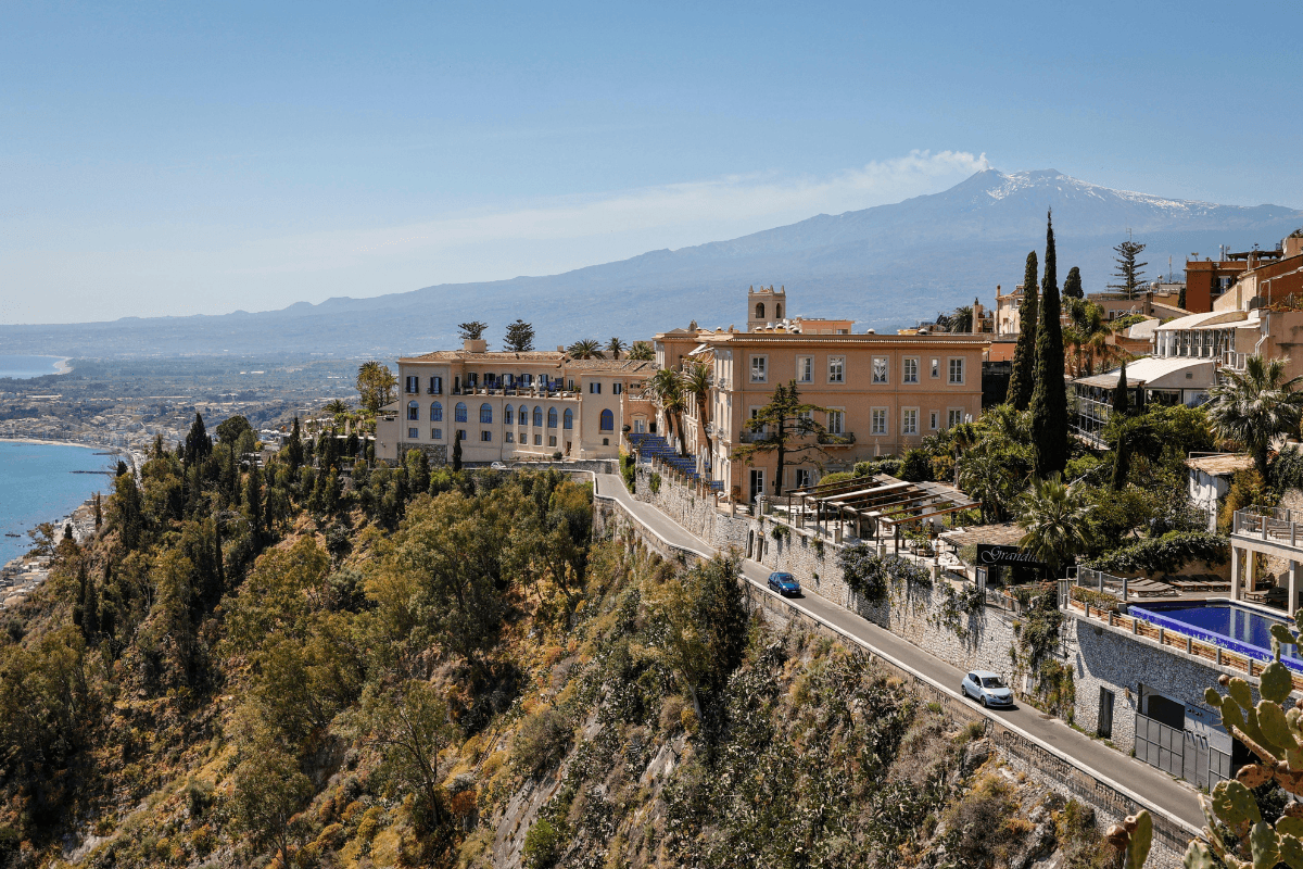 Taormina Sicily was the location for the White Lotus TV series season 2