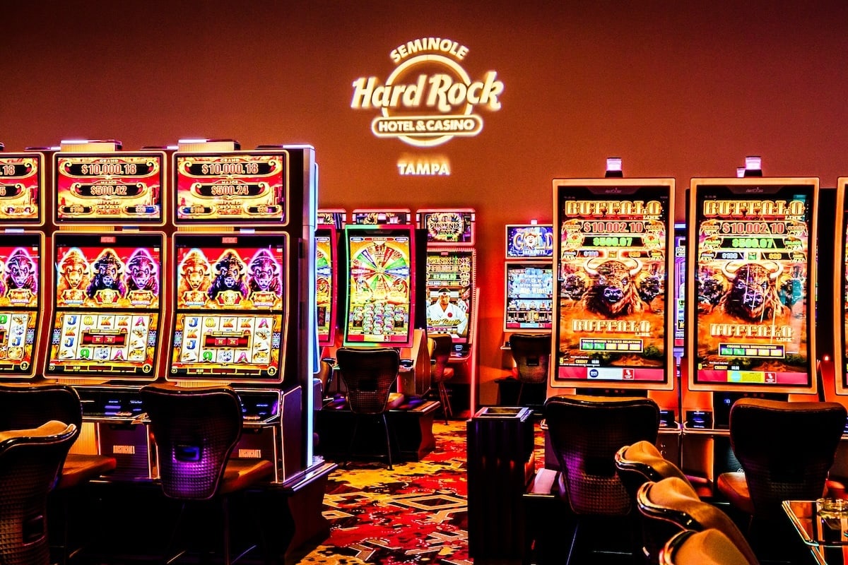 Seminole Hard Rock Tampa slot area