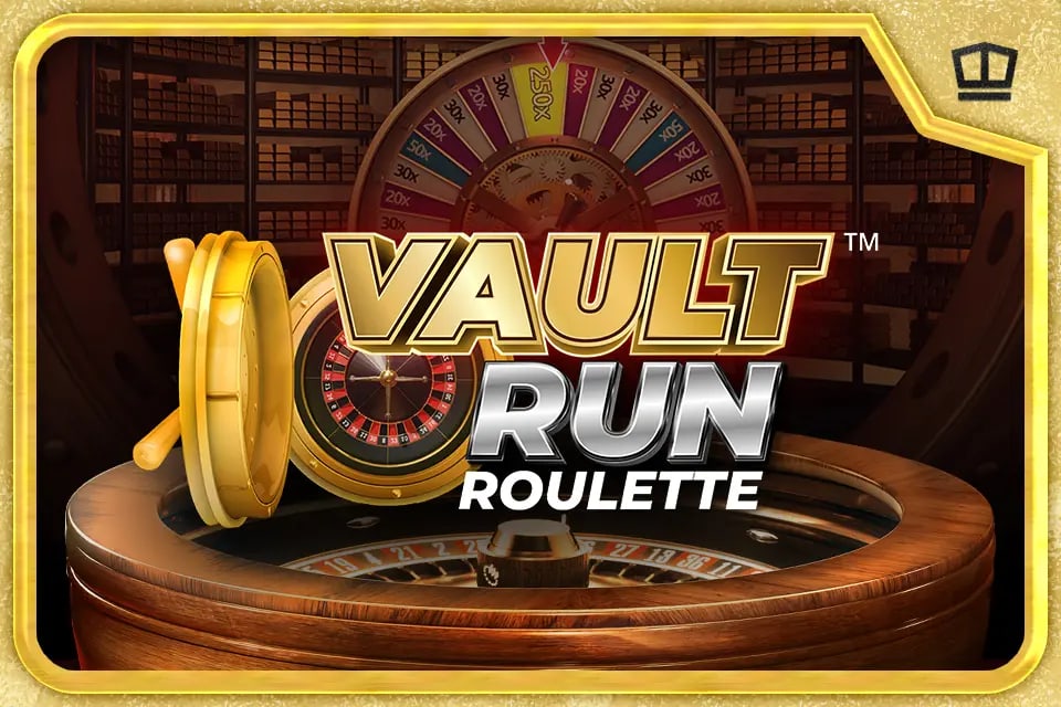 Vault Run Roulette Game Logo