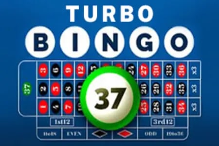 Turbo Bingo 37 Ticket Game Logo