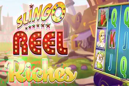 Slingo Reel Riches Game Logo