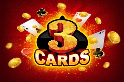 3 Cards Game Logo