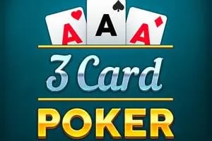 3 Card Poker Game Logo