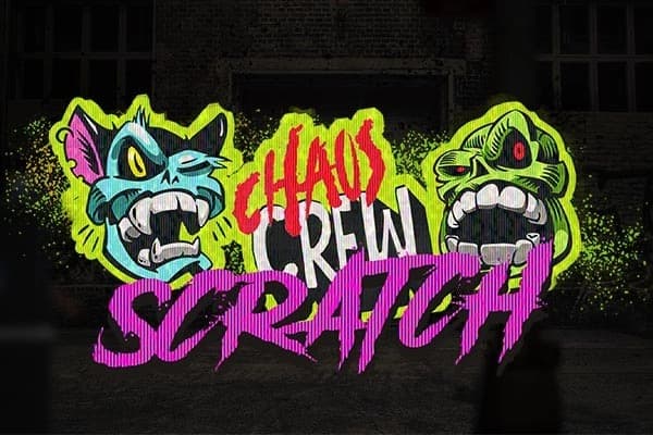 Chaos Crew Scratch Game Logo