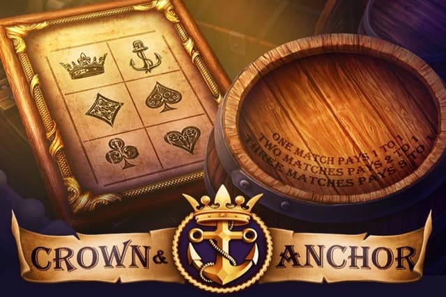 Crown &amp; Anchor Game Logo