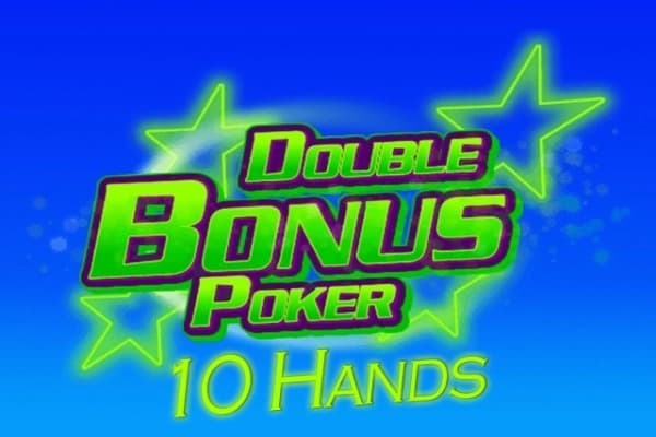Double Bonus Poker 10 Hand Game Logo