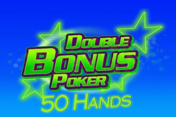 Double Bonus Poker 50 Hand Game Logo