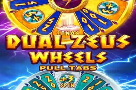 Dual Zeus Wheels Pull Tabs Game Logo