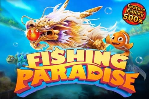 Fishing Paradise Game Logo