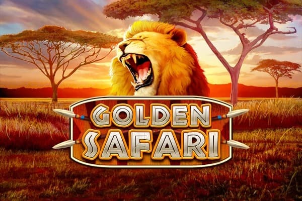 Golden Safari Game Logo