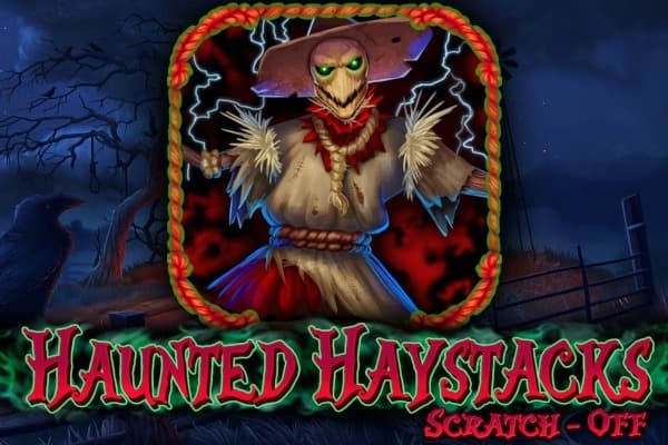 Haunted Haystacks Scratch-Off Game Logo