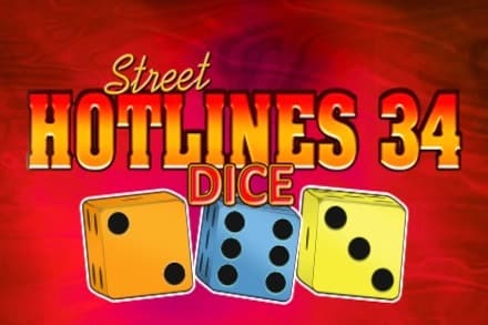Hot Lines 34 Dice Game Logo