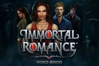 Immortal Romance Video Bingo Game Logo